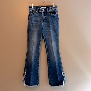 Flare leg denim Kancan jeans